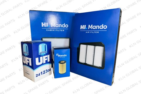 Full Periodic Maintenance Filter Kit for Hyundai & Kia 1.6 CRDi (D4FB/D4FE) 2018-Onwards