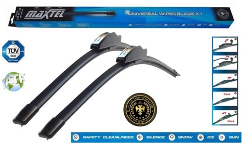 Universal Banana Type Wiper Blade 450 mm / 18 Inch // Maxtel 12101018 (91018)