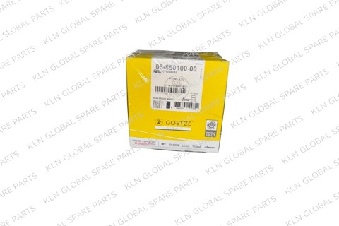 Engine Piston Ring Set (91.10 mm STD) New Type for Hyundai H100 & Starex 2.5 TD