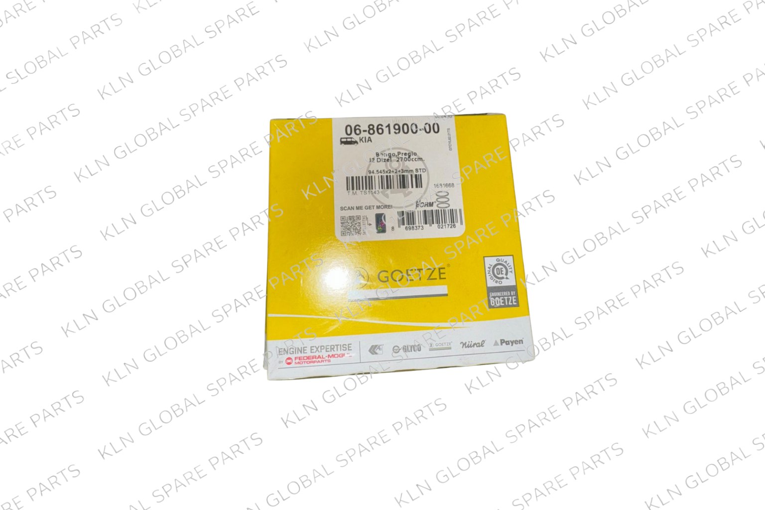 Motor Segman 94-50 mm K2700 Bongo Pregio