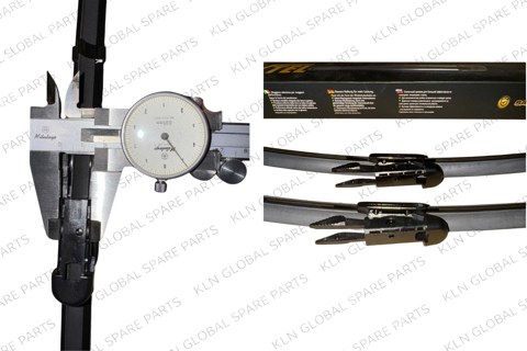 Banana Type Wiper Blade Twin Set (24" + 15") // 12117521 - 90630