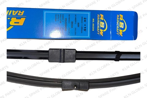 Banana Type Wiper Blade Set (24" + 19") for VW Golf V, Caddy & Octavia // 12106256