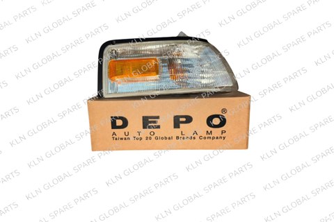 Front Left Turn Signal Lamp Assembly (With Socket & Bulb) for Mazda 626 GD (1988-1991)