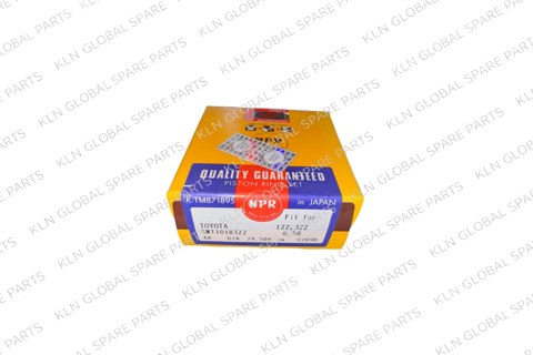 Engine Piston Ring Set (79.50 mm 0.50 Oversize) for Toyota Corolla 1ZZ / 3ZZ / 4ZZ-FE